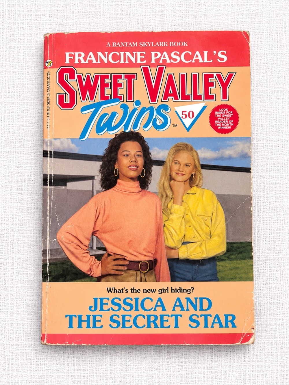 Vintage 1991 Sweet Valley Twins #50 Jessica and the Secret Star Francine Pascal